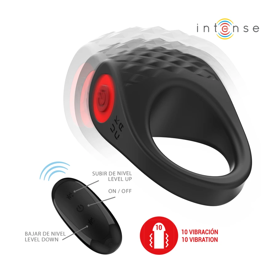INTENSE - CLOVER VIBRATOR PENIS RING 10 VIBRATIONS MUSTA